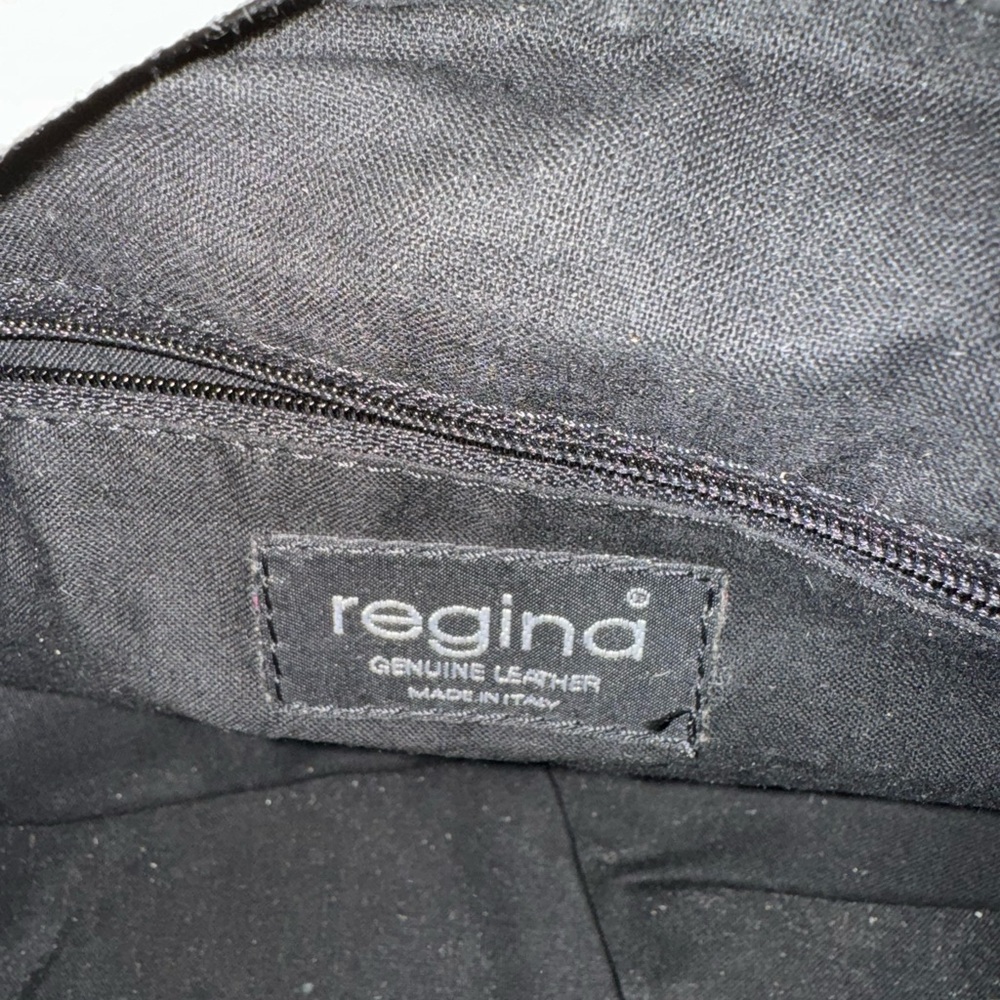 DRAMATIC PRICE DROP: VINTAGE NEVER USED,MADE IN ITALY, YELLOW LEATHER by REGINA - Picture 5 of 6